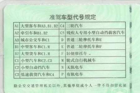 考C1驾照的身高要求是多少