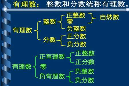 有理数中，是分数而不是负分数的是