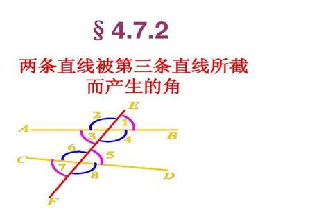 两条线相交有多少个角