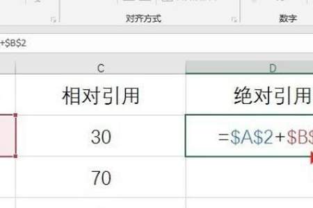 在EXCEL绝对引用和相对引用有什么区别