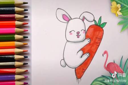 小白兔带着画笔运用什么修辞手法