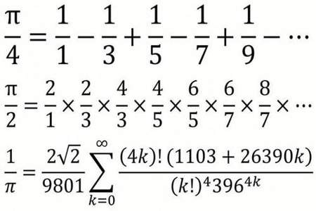 圆周率π手写体怎么写