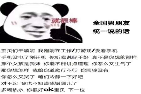 男朋友说啥话都由我说是什么意思