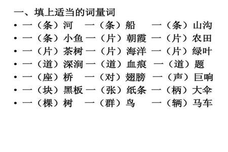 什么的夜晚填量词一个