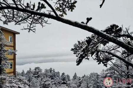 没有下雪但是男生发朋友圈说下雪了什么意思