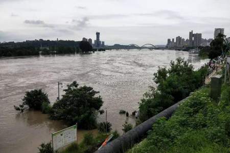 异地涨水怎么发朋友圈