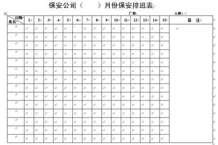 14个人上5天班休两天怎么排班