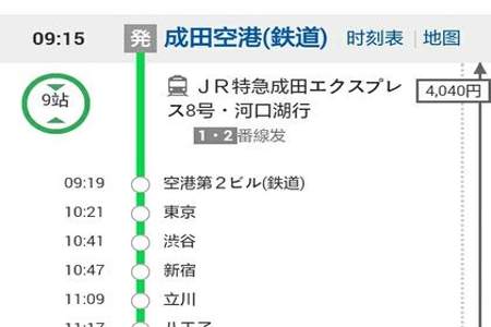 东京市内到成田机场怎么走