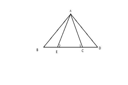两个等腰三角形角对角代表什么