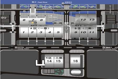 琶洲会展B区怎么走