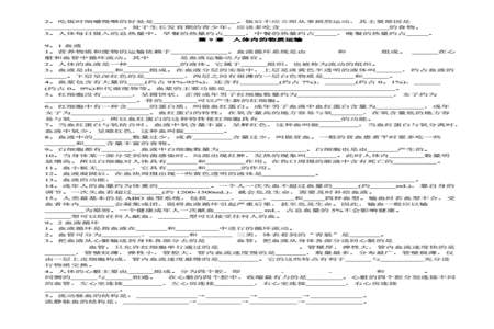 生物填空题不会怎么办