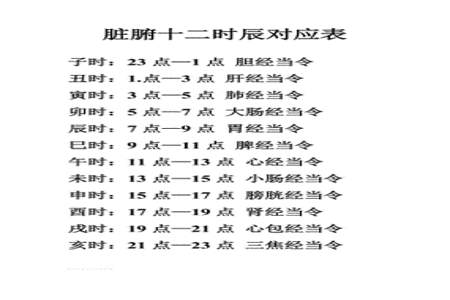 中午11点到1点是什么时辰