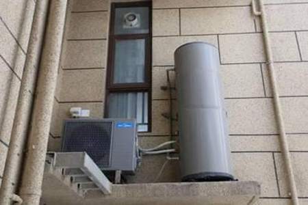 宾馆一楼燃气热水器五楼顶空气能热水器怎么实现互补用热水