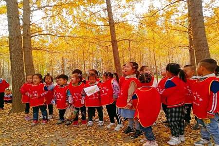 秋天景色幼儿园小朋友怎么分享