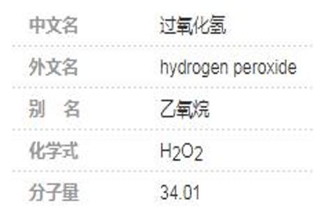 过氧化氢的化学式是怎么写出来的