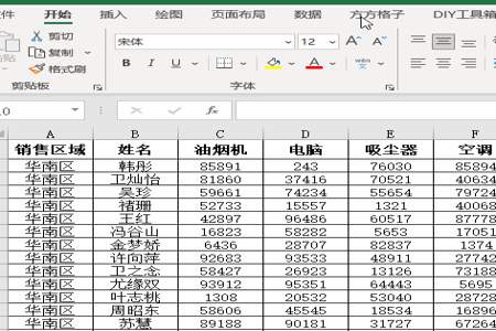 excel表格中的数据怎么推移