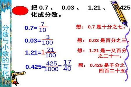 分数比小数怎么化简