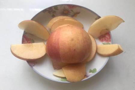 吃的苹果怎么做拼盘