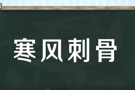 寒风呼啸是什么意思