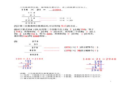 整数乘法的计算方法是什么