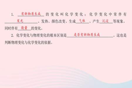 化学变化的实质是什么化学变化的实质是什么