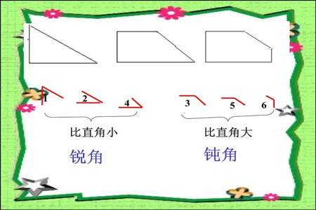 一个锐角和一个钝角可以拼成什么角