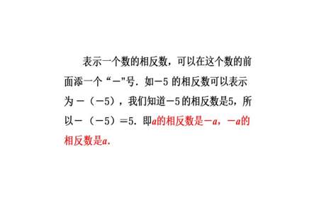 一2的相反数是什么