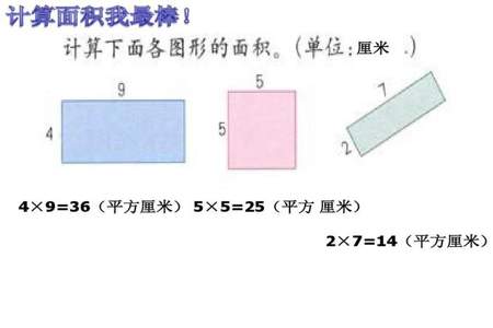 长方形面积什么时候学