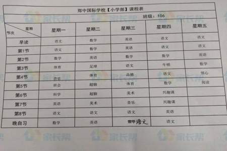 国际小学课程有哪些