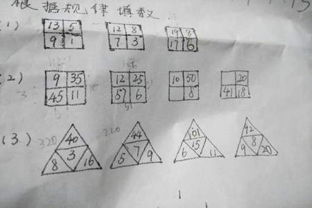 方格填空的题型