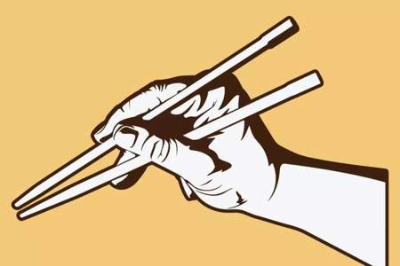 为什么有的人拿筷子吃饭