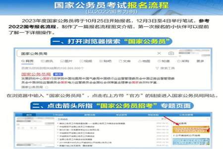 国考公务员报名详细步骤