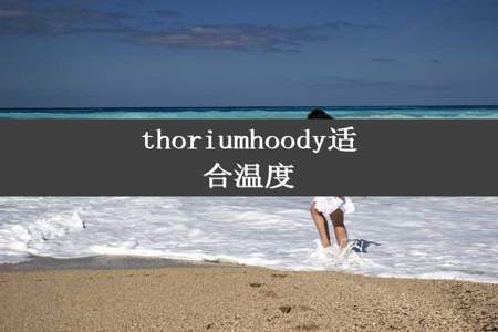 thoriumhoody适合温度