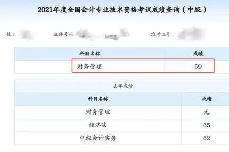 中级会计只能查自己的成绩吗