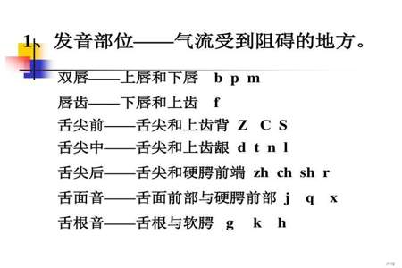 普通话L和R的区别