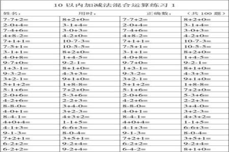 110以内的加减法怎么教孩子