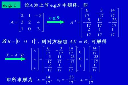 单位矩阵与逆矩阵是什么