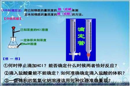 滴定实验是高中的吗