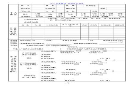 大学家庭经济困难学生情况调查表怎么填