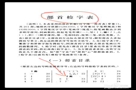 来用部首查字法先查什么部再查什么部