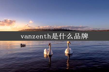 vanzenth是什么品牌