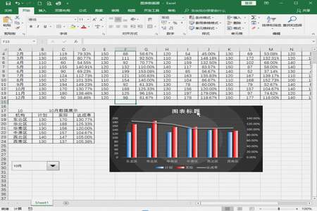 excel插入图表标题怎么设置