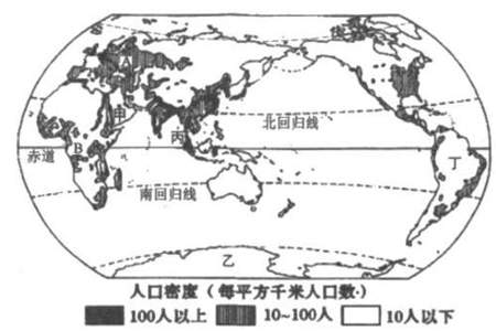 七上地理人口分布怎么记