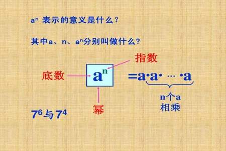 底数是什么，表示什么