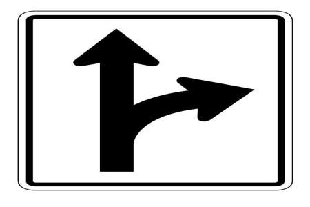 交通标志一条路什么意思