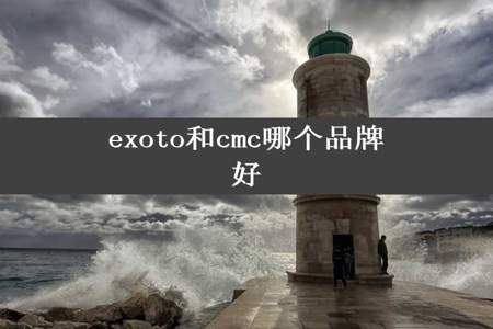 exoto和cmc哪个品牌好