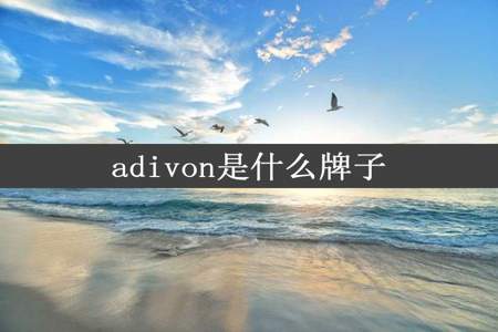 adivon是什么牌子