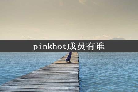 pinkhot成员有谁