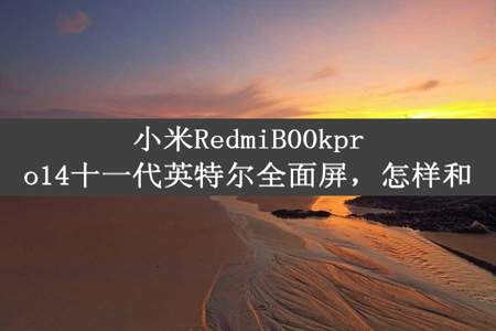 小米RedmiB00kpro14十一代英特尔全面屏，怎样和