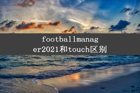 footballmanager2021和touch区别